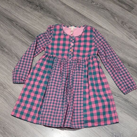 Matilda Jane EUC "Moments W/You" Plaid Dress - Picture 1 of 10